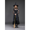 High Quality Cosplay Costume Black Witch Clothes